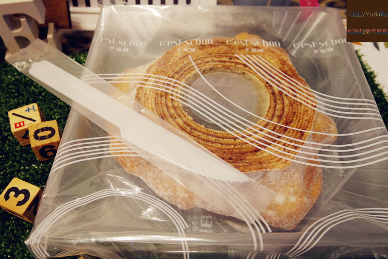 【 C'est si bon幸福頌】回烤輕烘培,幸福感年輪蛋糕,台南伴手禮推薦