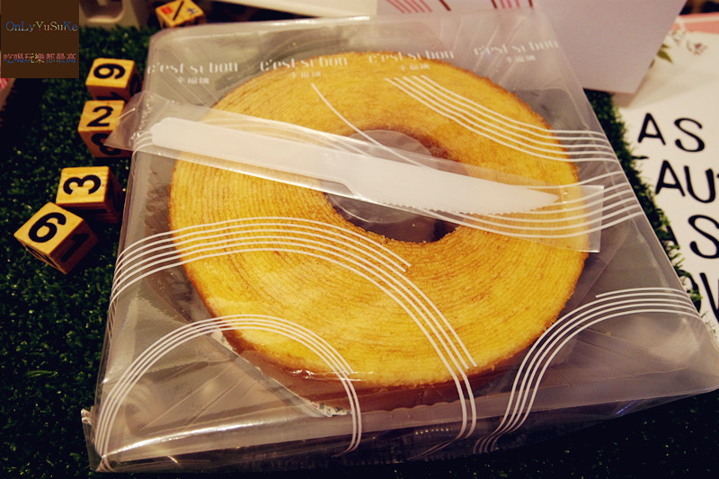 【 C'est si bon幸福頌】回烤輕烘培,幸福感年輪蛋糕,台南伴手禮推薦