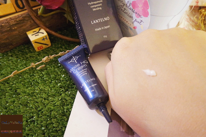 【日本White HQ Cream賦活淨白局部修護霜】日夜不間斷淨白保養感受
