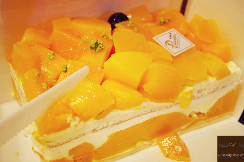 【食感旅程 Palatability】滿滿新鮮芒果,層次感白乳酪芒果蛋糕,巷弄甜點推薦