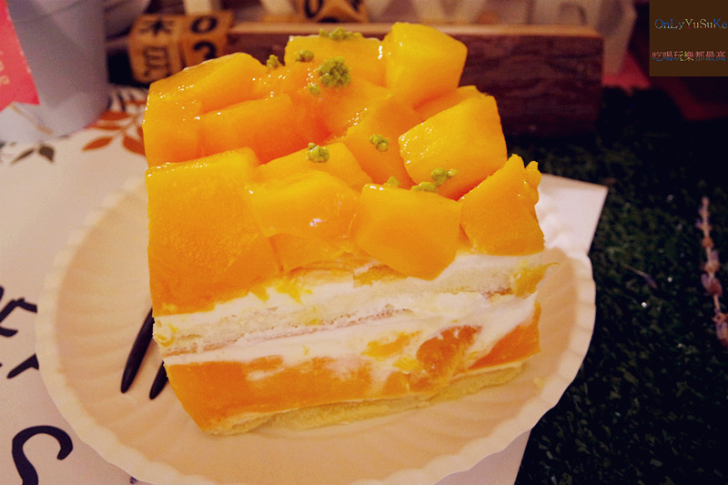 【食感旅程 Palatability】滿滿新鮮芒果,層次感白乳酪芒果蛋糕,巷弄甜點推薦
