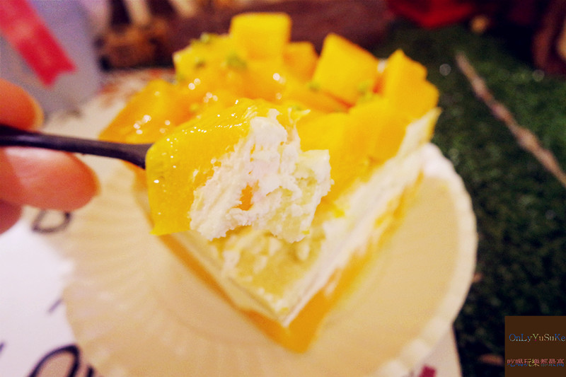 【食感旅程 Palatability】滿滿新鮮芒果,層次感白乳酪芒果蛋糕,巷弄甜點推薦