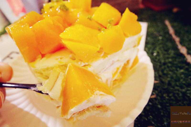 【食感旅程 Palatability】滿滿新鮮芒果,層次感白乳酪芒果蛋糕,巷弄甜點推薦