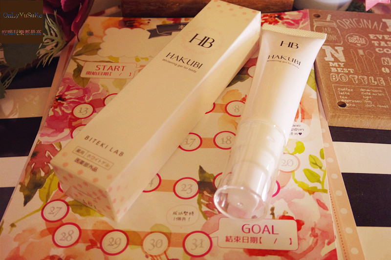 【日本HAKUBI美白霜】重新正視重要的乳暈,淡暈霜,全身肌膚都能抹縮時保養