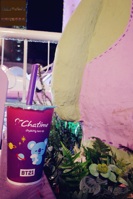 【Chatime日出茶太】和韓國宇宙明星BT21聯名新品,可愛飲料杯,周邊商品