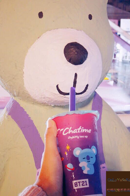 【Chatime日出茶太】和韓國宇宙明星BT21聯名新品,可愛飲料杯,周邊商品
