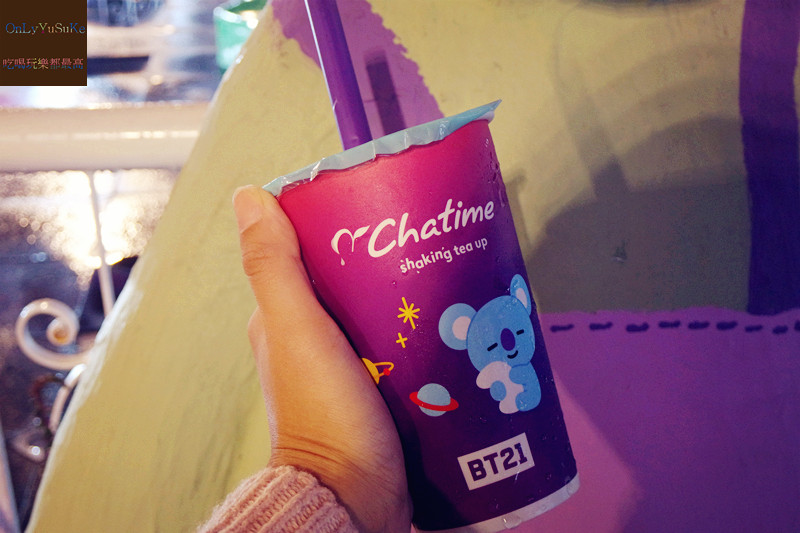 【Chatime日出茶太】和韓國宇宙明星BT21聯名新品,可愛飲料杯,周邊商品