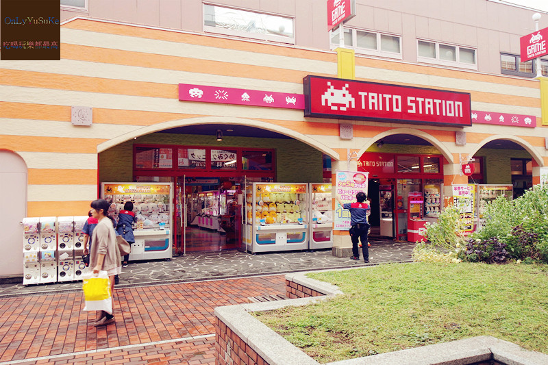 國外旅遊-【東京三麗鷗彩虹樂園】讓大人也玩到走不出來,蛋黃哥大機台互動實在好有趣