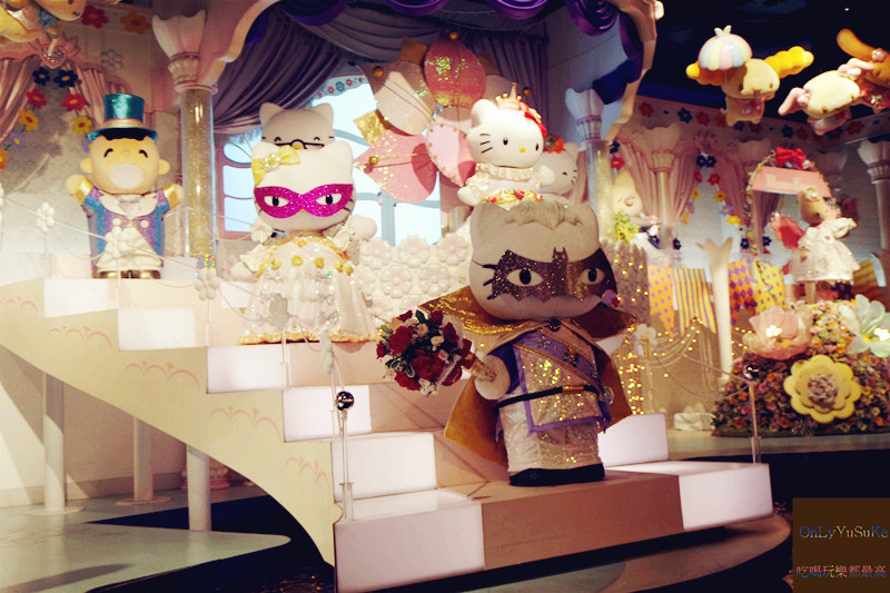 國外旅遊-【東京三麗鷗彩虹樂園】讓大人也玩到走不出來,蛋黃哥大機台互動實在好有趣