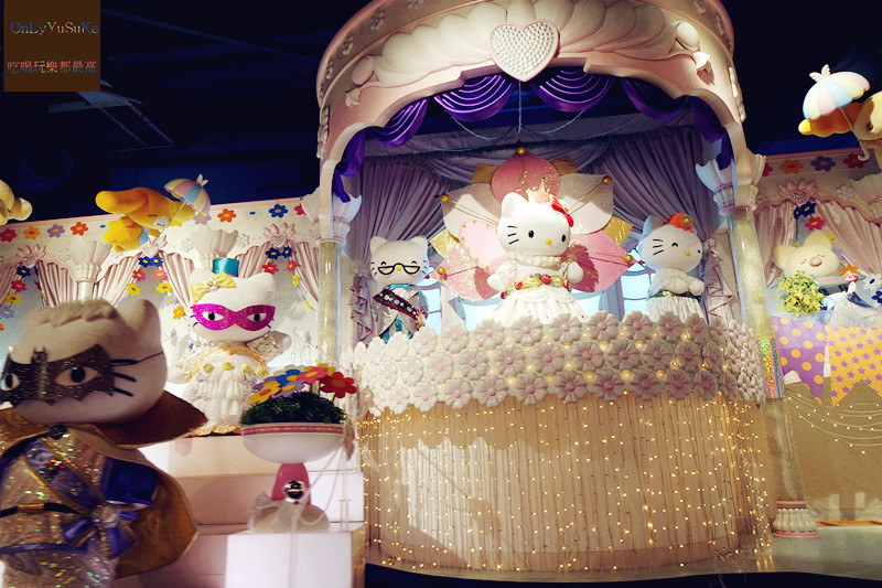 國外旅遊-【東京三麗鷗彩虹樂園】讓大人也玩到走不出來,蛋黃哥大機台互動實在好有趣