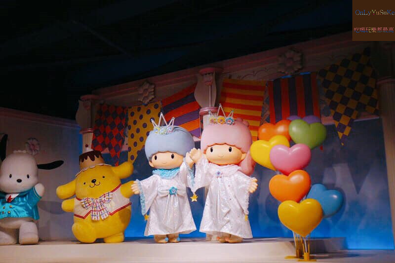 國外旅遊-【東京三麗鷗彩虹樂園】讓大人也玩到走不出來,蛋黃哥大機台互動實在好有趣