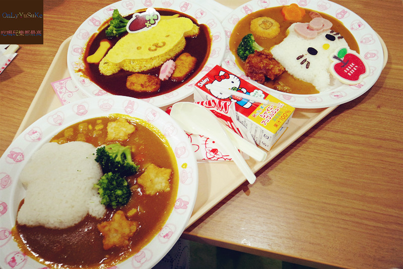 國外旅遊-【東京三麗鷗彩虹樂園】讓大人也玩到走不出來,蛋黃哥大機台互動實在好有趣