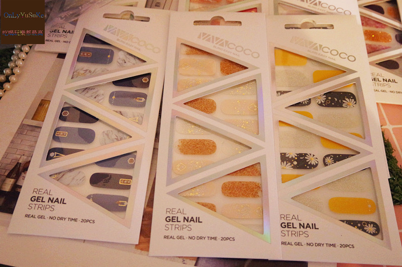 美甲【韓國VAVACOCO光感凝膠(光療)美甲貼片】隨心所欲想變就變,多種印花圖案可以選