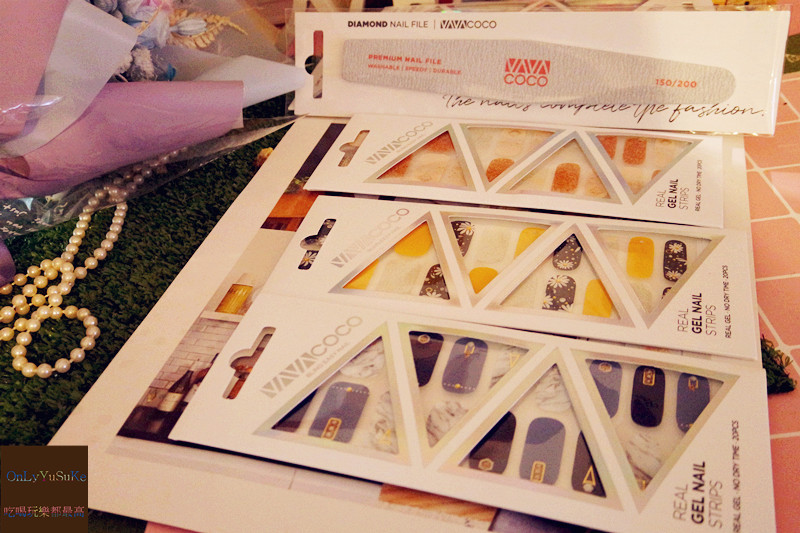 美甲【韓國VAVACOCO光感凝膠(光療)美甲貼片】隨心所欲想變就變,多種印花圖案可以選