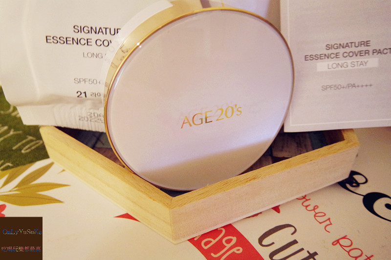 美妝分享【AGE20' s 瓷透肌聚焦爆水粉餅】韓國最新爆水精華液粉餅,修飾膚色再加遮瑕光澤一次給你