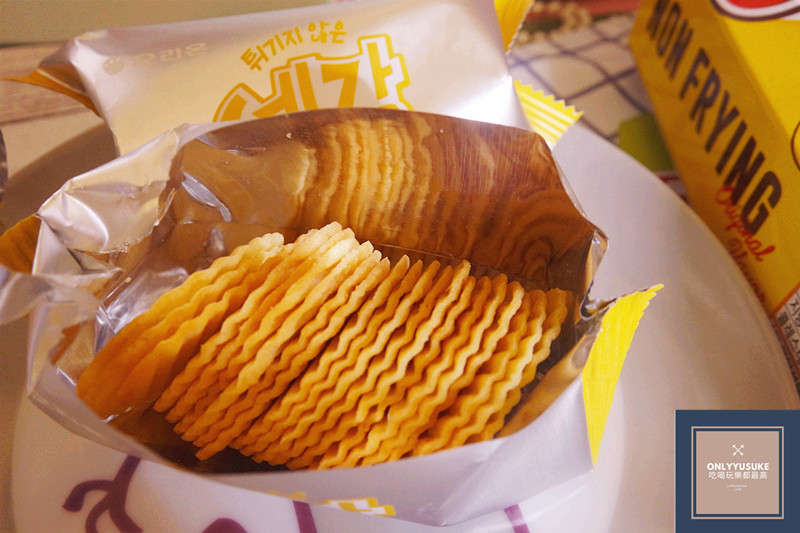韓國非油炸洋芋片真的很好吃