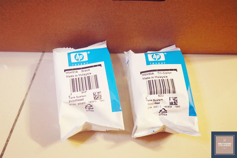 列印頭非常用心的包裝