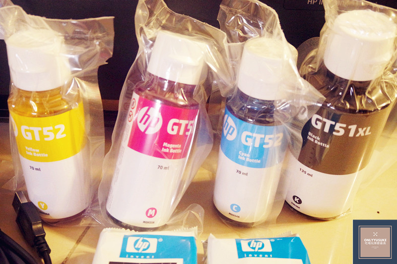 HP Spill-Free墨水瓶安裝方式