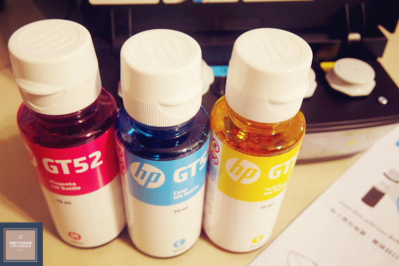 將墨水瓶填入至墨水填充口