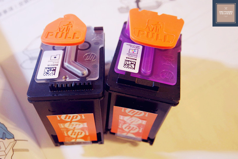 列印頭包裝全部打開