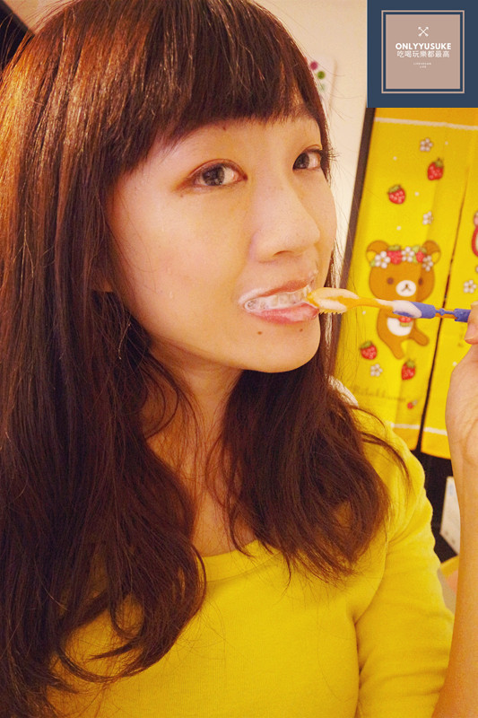 刷牙的時候沒有刺激感，反而覺得邊刷邊有涼涼的口氣感