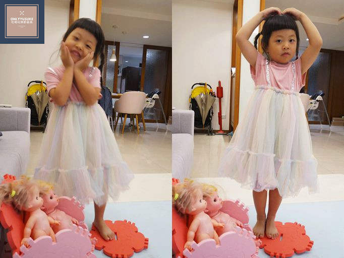 妍超喜歡這組花朵積木，TOCOO MALL購物網站商品真的很特別