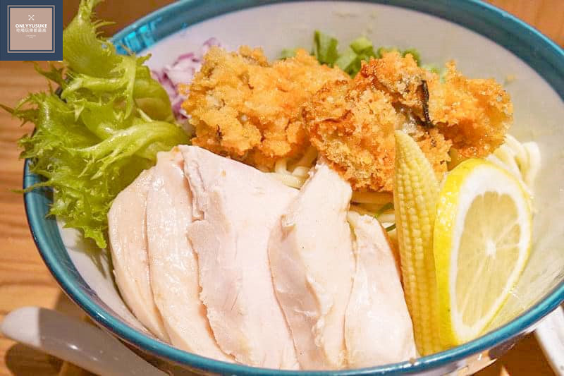 FoOd台中沾麵推薦拉麵大助【創作麵坊鮭の大助】特濃郁牡蠣濃湯沾麵你一定要吃吃看