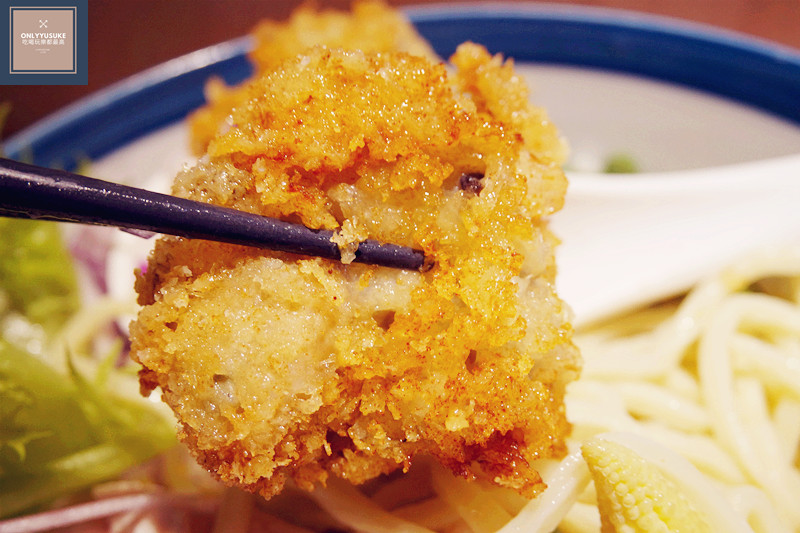 FoOd台中沾麵推薦拉麵大助【創作麵坊鮭の大助】特濃郁牡蠣濃湯沾麵你一定要吃吃看