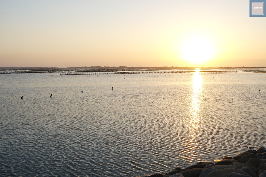 井仔腳夕陽超美的