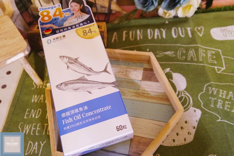 【大研生醫德國頂級魚油】魚油就選100%純度高,豐富Omega-3元氣滿滿
