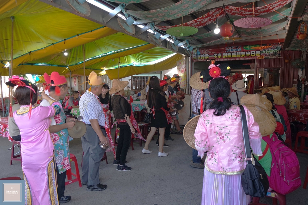 國內旅遊台南後壁區【無米樂菁寮老街】偶像劇俗女養成記拍攝景點,很有復古感的嫁妝街