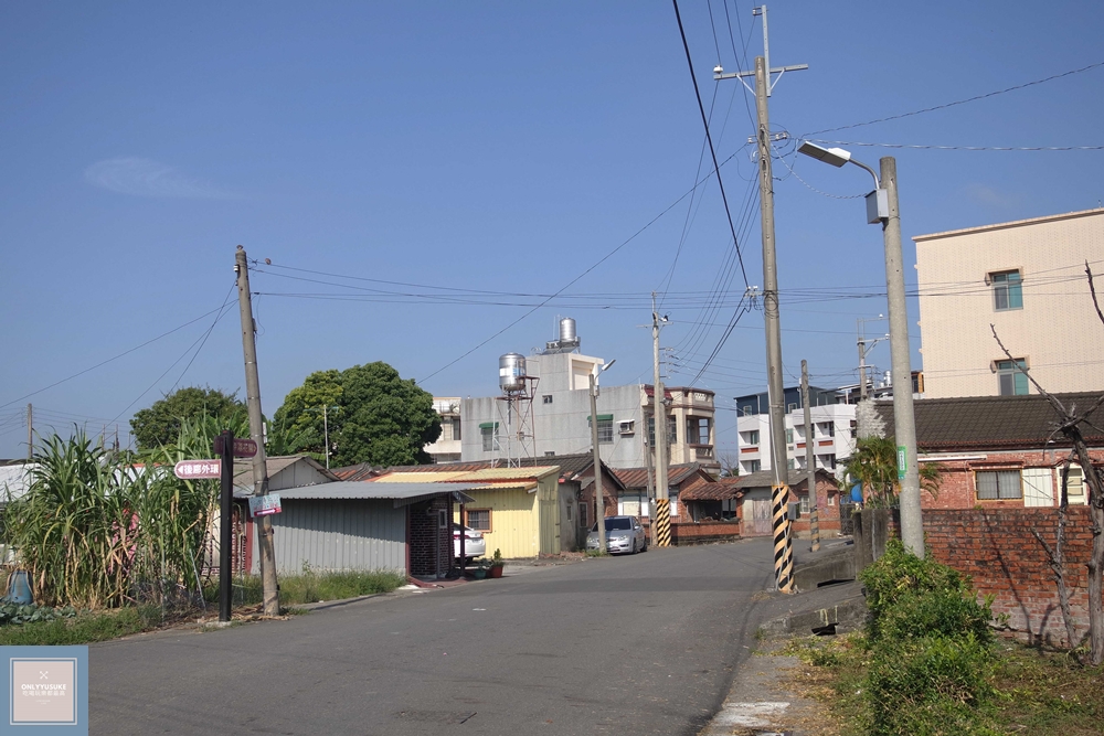 國內旅遊台南後壁區【無米樂菁寮老街】偶像劇俗女養成記拍攝景點,很有復古感的嫁妝街