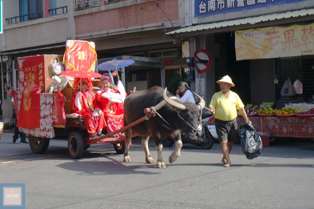 國內旅遊台南後壁區【無米樂菁寮老街】偶像劇俗女養成記拍攝景點,很有復古感的嫁妝街