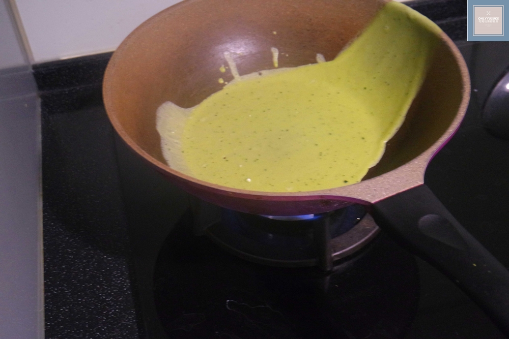 【自己做烘焙聚樂部】小山園抹茶紅豆千層蛋糕diy,抹茶季,千層蛋糕一點也不難