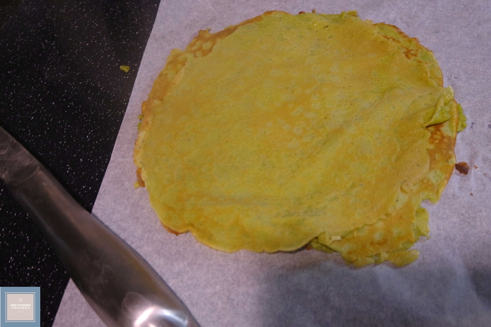 【自己做烘焙聚樂部】小山園抹茶紅豆千層蛋糕diy,抹茶季,千層蛋糕一點也不難