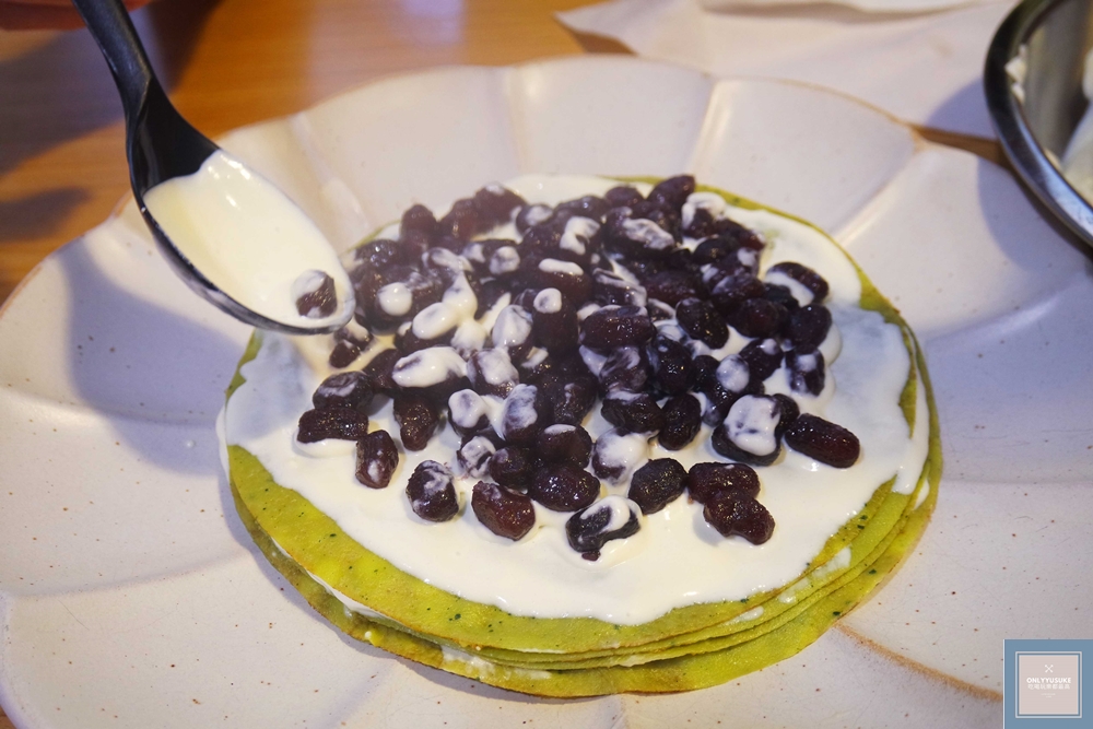 【自己做烘焙聚樂部】小山園抹茶紅豆千層蛋糕diy,抹茶季,千層蛋糕一點也不難