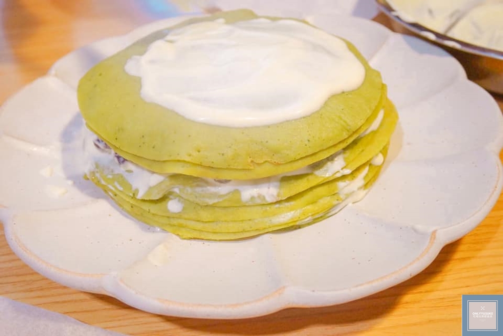 【自己做烘焙聚樂部】小山園抹茶紅豆千層蛋糕diy,抹茶季,千層蛋糕一點也不難