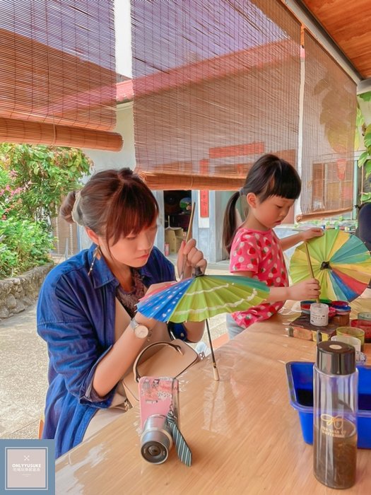 廣進勝紙傘工作室手繪步驟