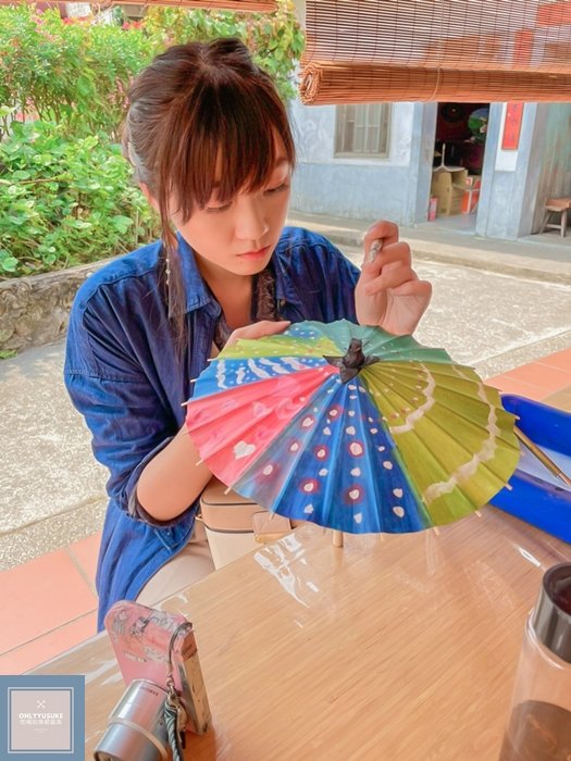 廣進勝紙傘工作室手繪步驟