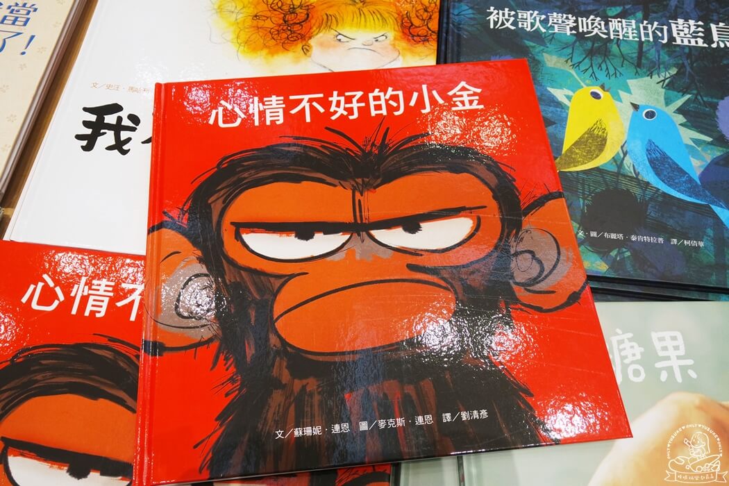 繪本推薦 心情不好的小金