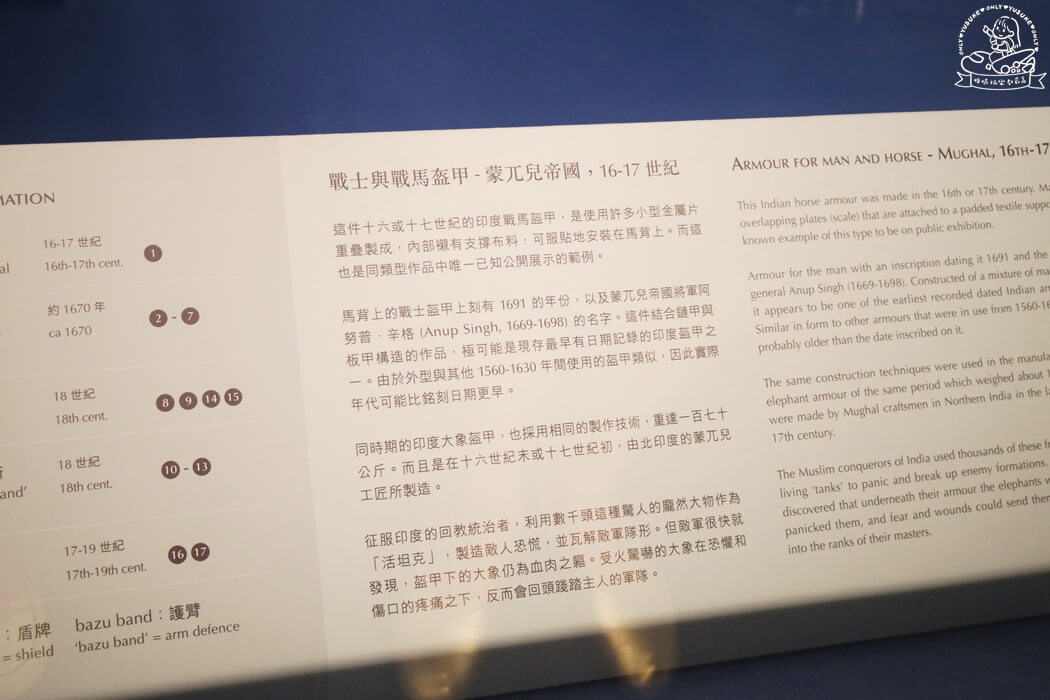 奇美博物館兵器廳