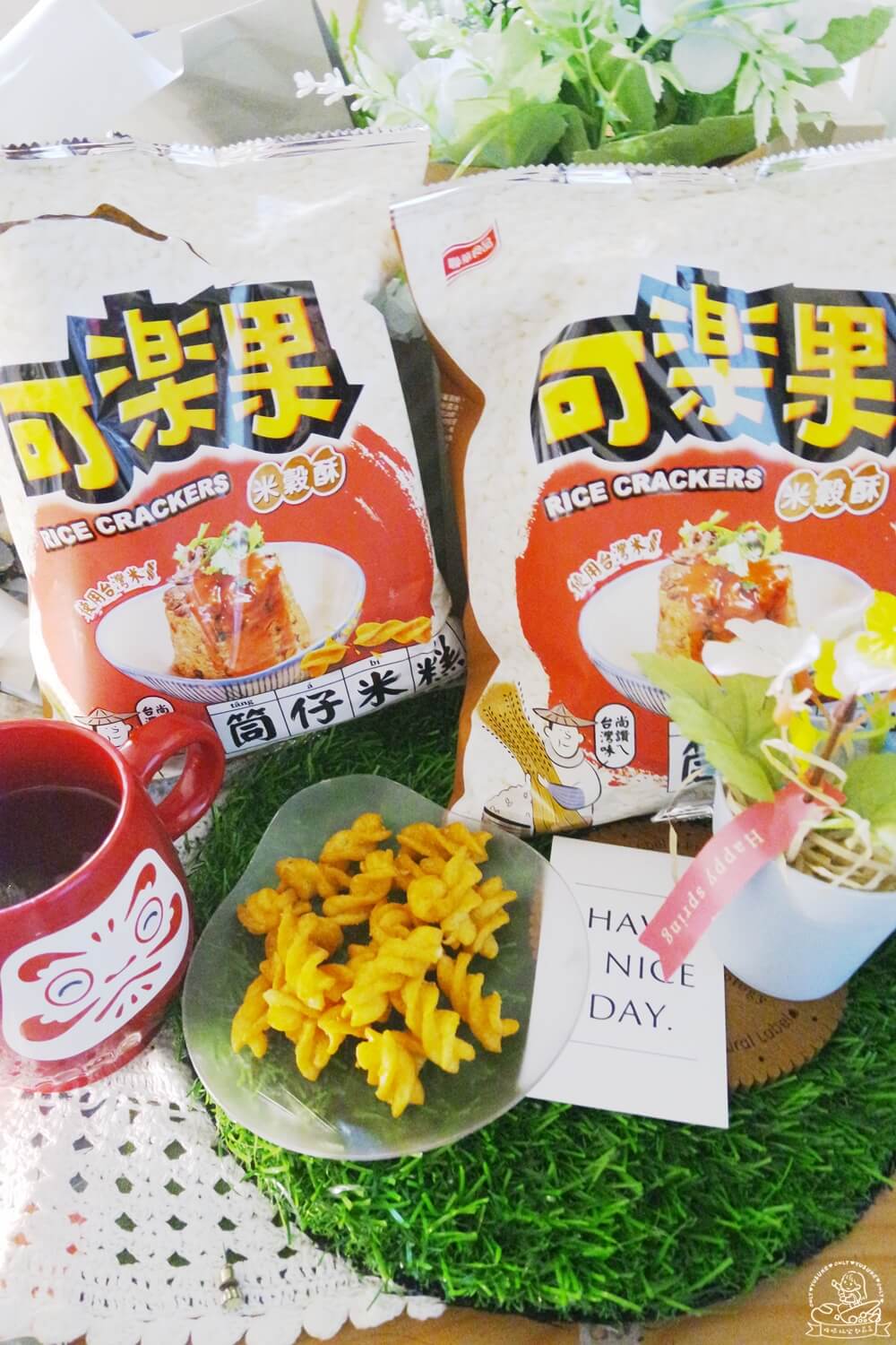 可樂果米穀酥筒仔米糕