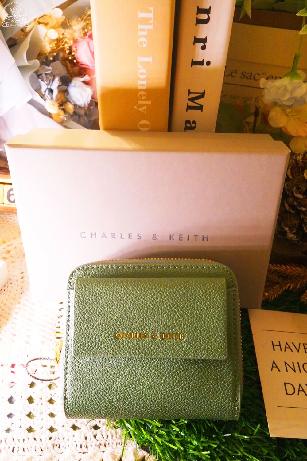 小ck簡約拉鍊短夾