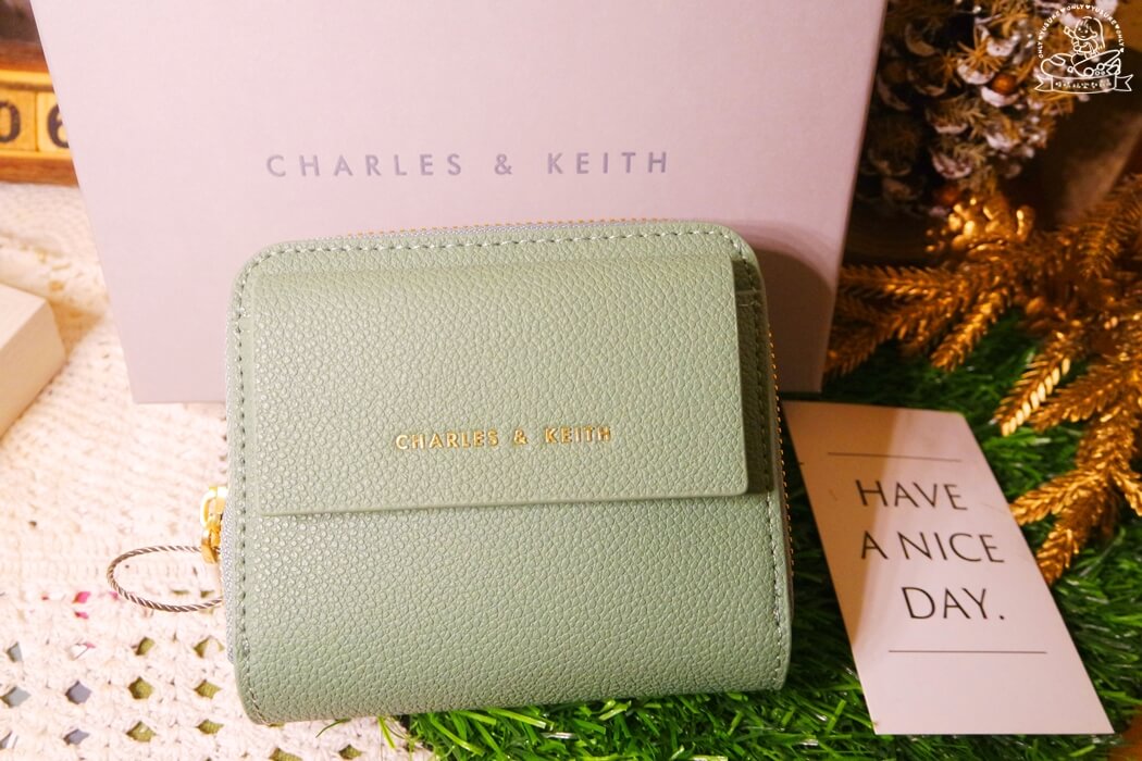 小ck簡約拉鍊短夾