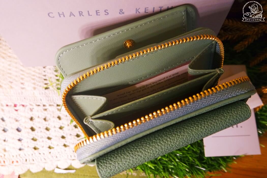 小ck簡約拉鍊短夾