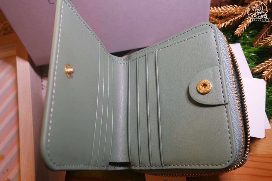 小ck簡約拉鍊短夾