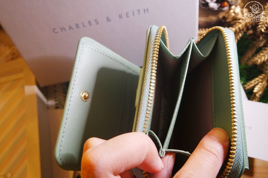 小ck簡約拉鍊短夾