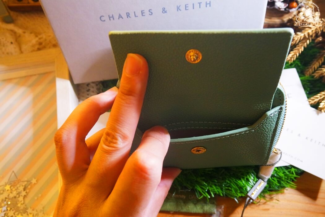 小ck簡約拉鍊短夾