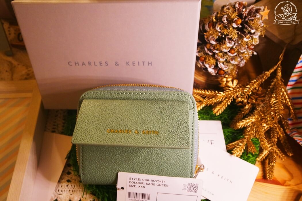 小ck簡約拉鍊短夾