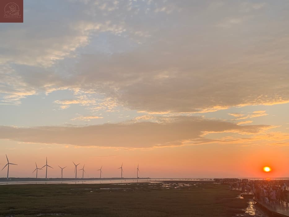 高美濕地附近景點
